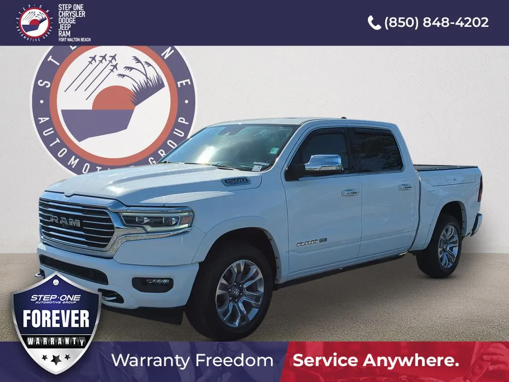 White 2021 Ram 1500 Limited for sale in Fort Walton Beach, FL