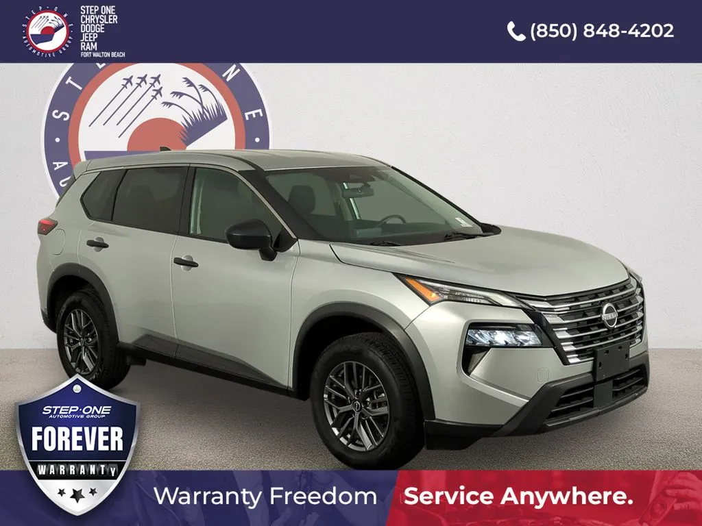 Silver 2024 Nissan Rogue S for sale in Fort Walton Beach, FL