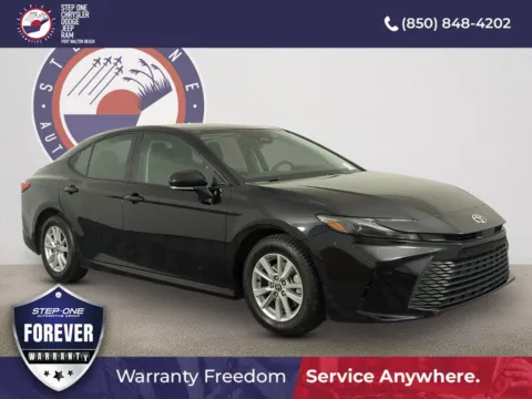 Black 2025 Toyota Camry LE for sale in Fort Walton Beach, FL