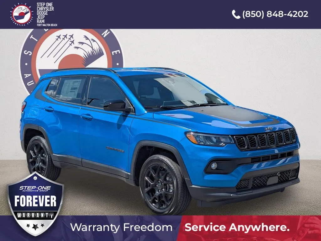 Blue 2026 Jeep Compass Latitude for sale in Fort Walton Beach, FL