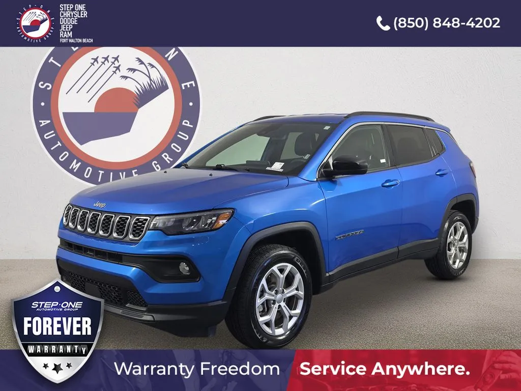 Blue 2024 Jeep Compass Latitude for sale in Fort Walton Beach, FL