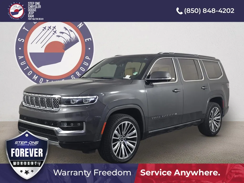 Gray 2022 Jeep Grand Wagoneer Series III for sale in Fort Walton Beach, FL