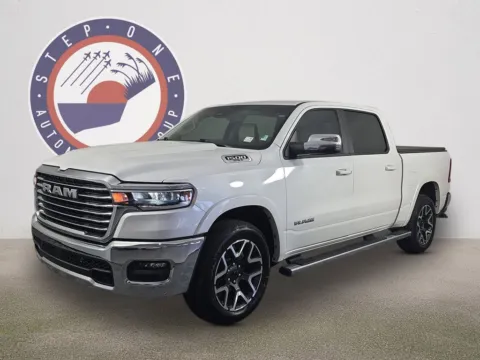 White 2025 Ram 1500 Laramie for sale in Fort Walton Beach, FL