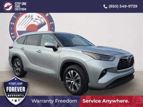 Silver 2024 Toyota Highlander LE for sale in Crestview, FL