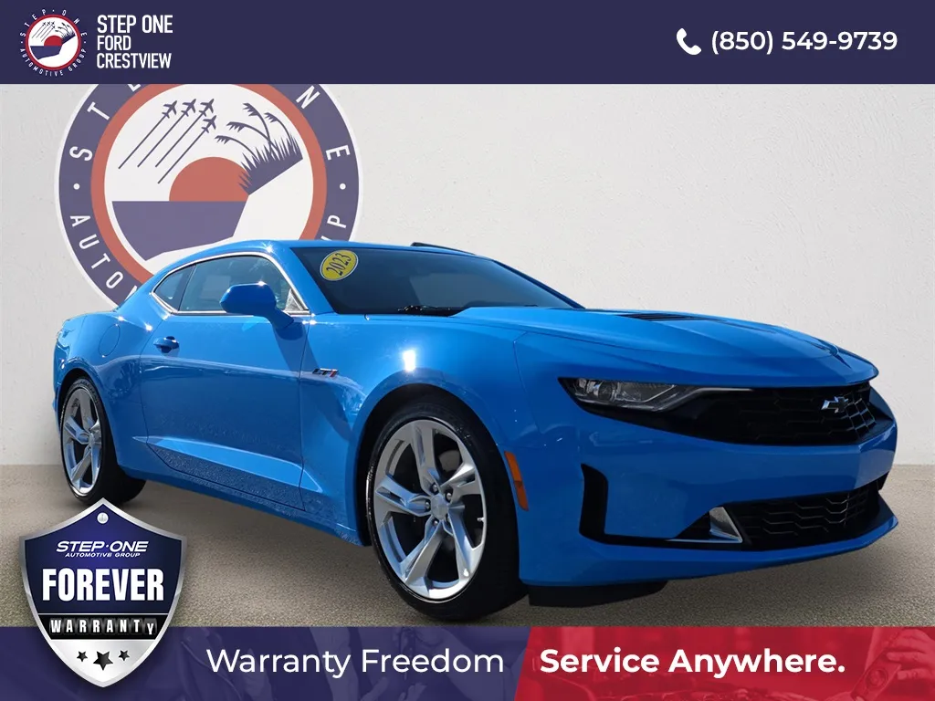 Blue 2023 Chevrolet Camaro LT1 for sale in Crestview, FL