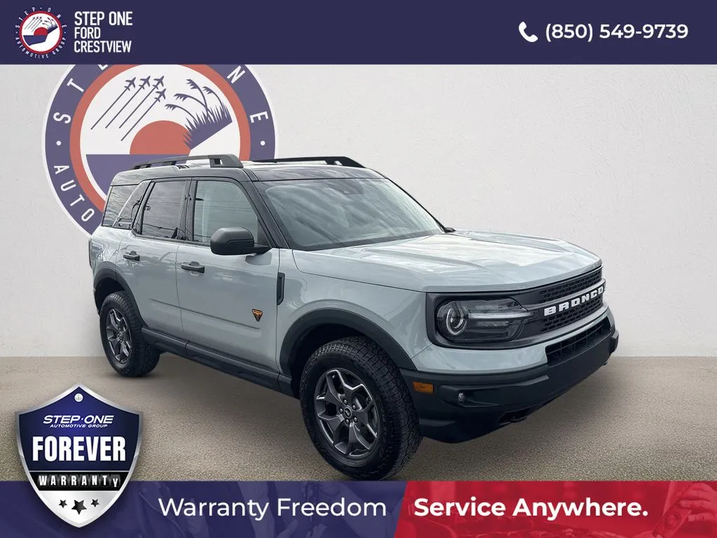 Gray 2023 Ford Bronco Sport Badlands for sale in Crestview, FL