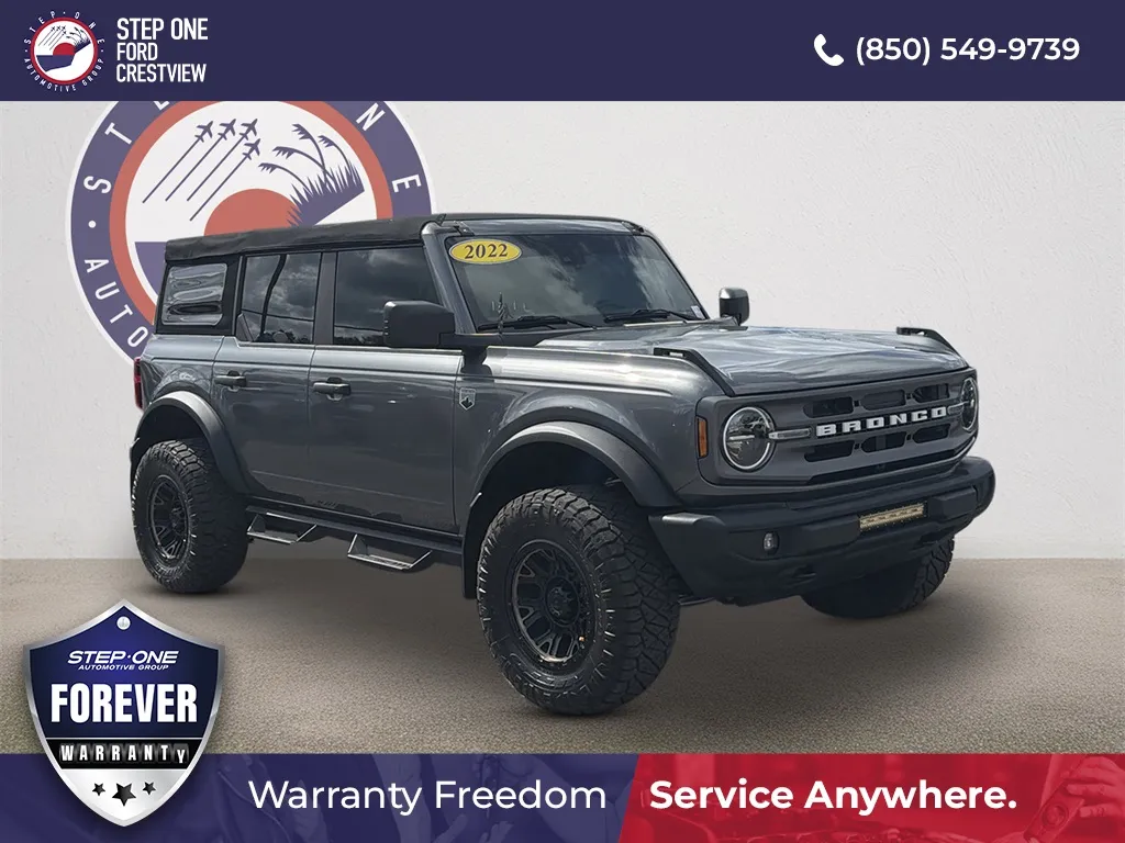 Gray 2022 Ford Bronco Big Bend for sale in Crestview, FL