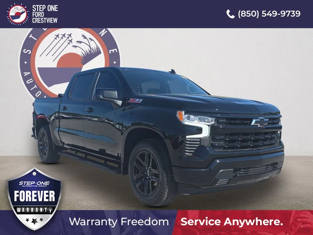Black 2025 Chevrolet Silverado 1500 RST for sale in Crestview, FL