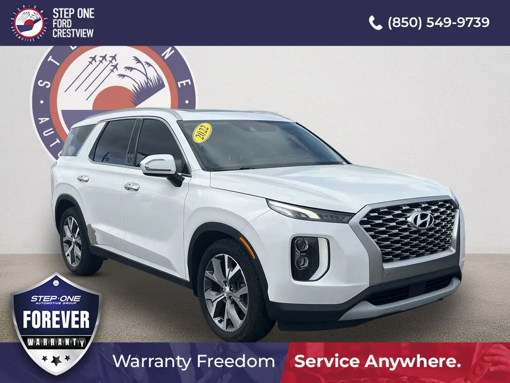 White 2022 Hyundai Palisade SEL for sale in Crestview, FL