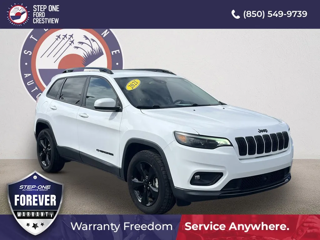 White 2021 Jeep Cherokee Altitude for sale in Crestview, FL
