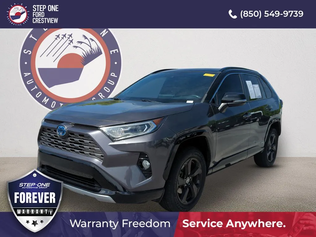 Gray 2020 Toyota RAV4 Hybrid XSE for sale in Crestview, FL