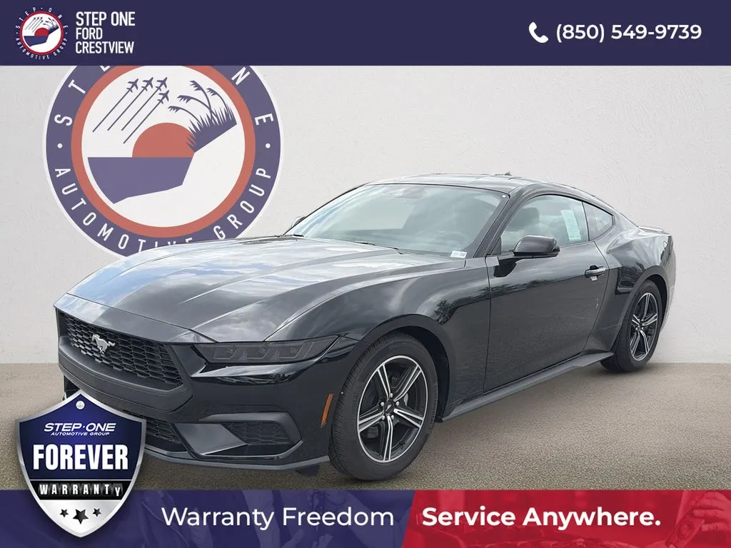 Black 2025 Ford Mustang EcoBoost Premium for sale in Crestview, FL