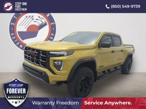 Yellow 2024 GMC Canyon AT4 for sale in Crestview, FL