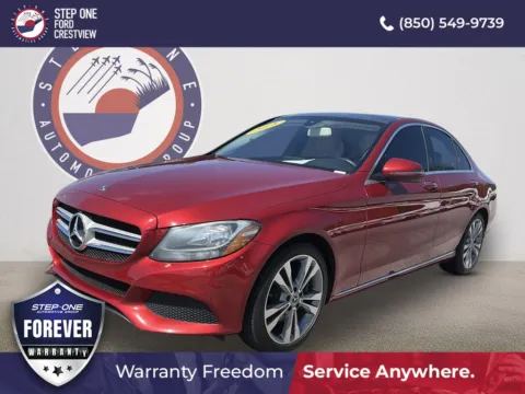 Red 2018 Mercedes-Benz C-Class C 300 for sale in Crestview, FL