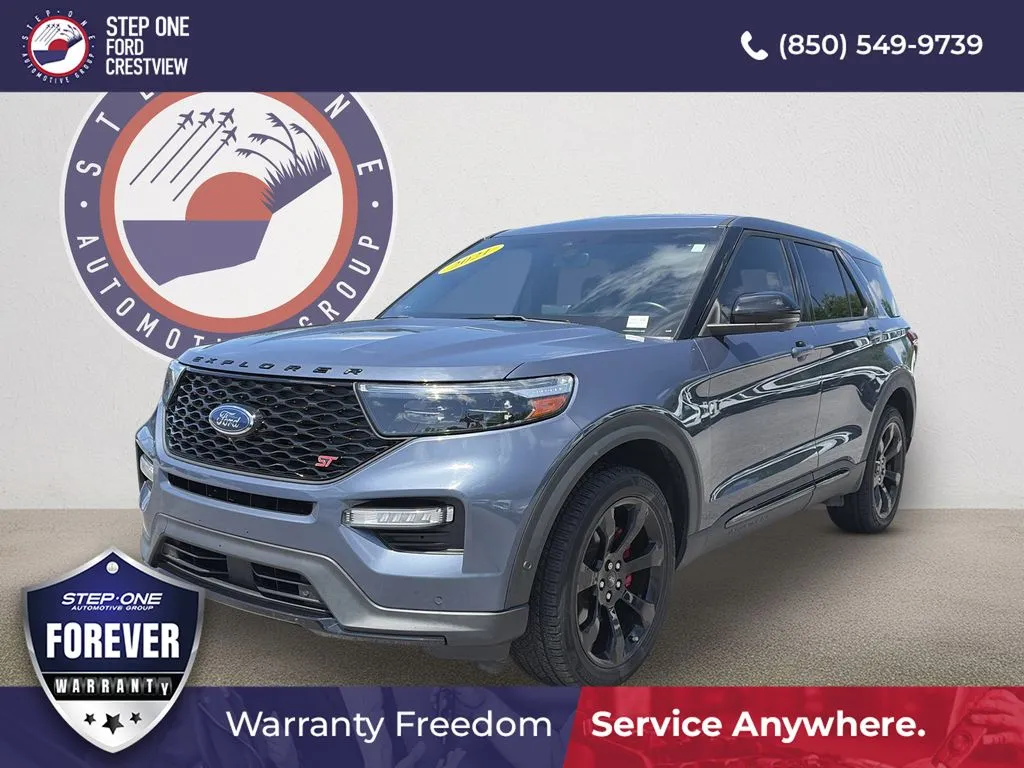 Blue 2021 Ford Explorer ST for sale in Crestview, FL