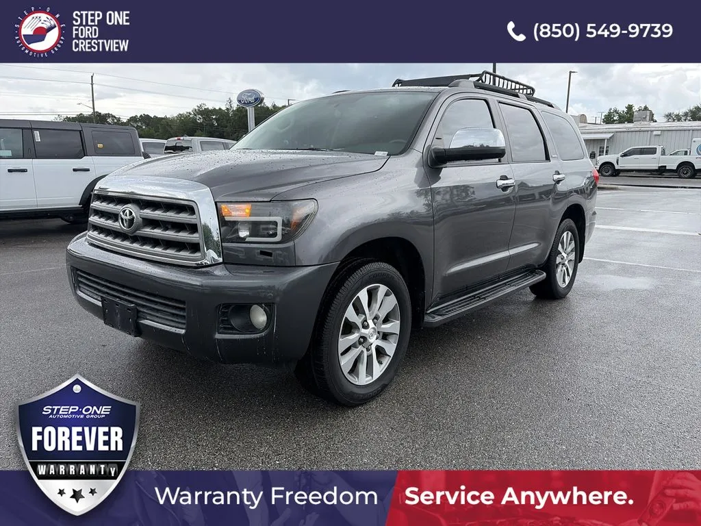 Gray 2017 Toyota Sequoia Limited for sale in Crestview, FL
