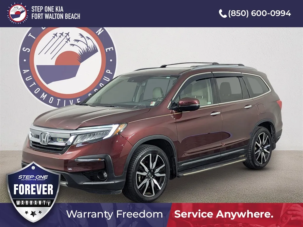 Red 2019 Honda Pilot Elite for sale in Fort Walton Beach, FL