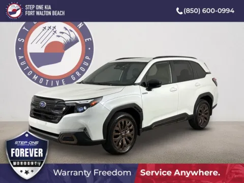 White 2025 Subaru Forester Hybrid Sport for sale in Fort Walton Beach, FL