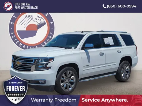 White 2015 Chevrolet Tahoe LTZ for sale in Fort Walton Beach, FL