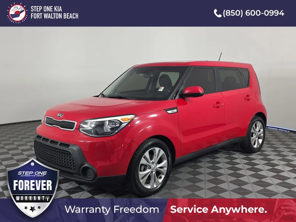 Red 2015 Kia Soul Plus for sale in Fort Walton Beach, FL