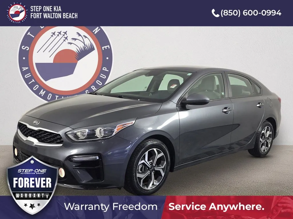 Gray 2021 Kia Forte LXS for sale in Fort Walton Beach, FL