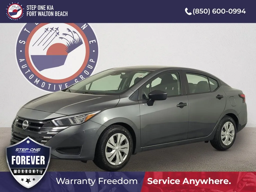 Gray 2023 Nissan Versa 1.6 S for sale in Fort Walton Beach, FL