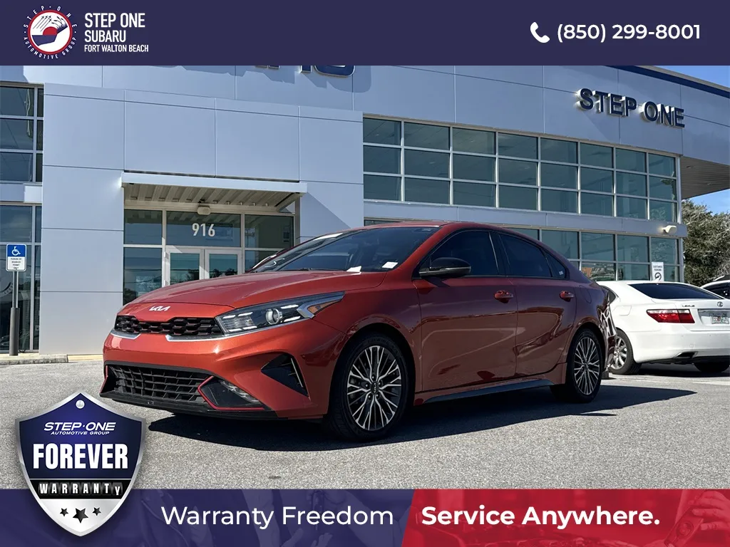 Orange 2022 Kia Forte GT-Line for sale in Fort Walton Beach, FL