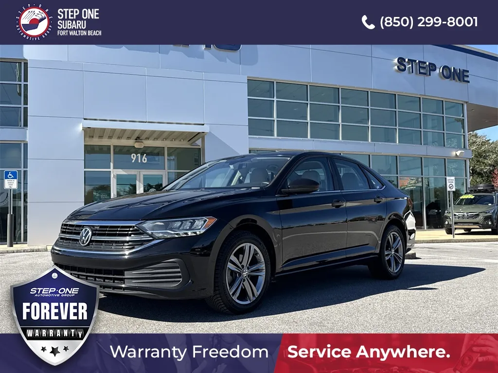 Black 2022 Volkswagen Jetta 1.5T SE for sale in Fort Walton Beach, FL