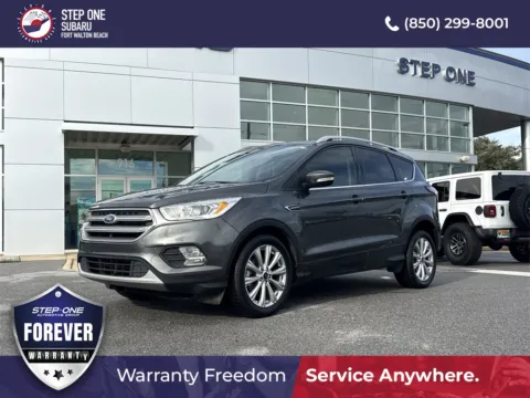 Gray 2017 Ford Escape Titanium for sale in Fort Walton Beach, FL
