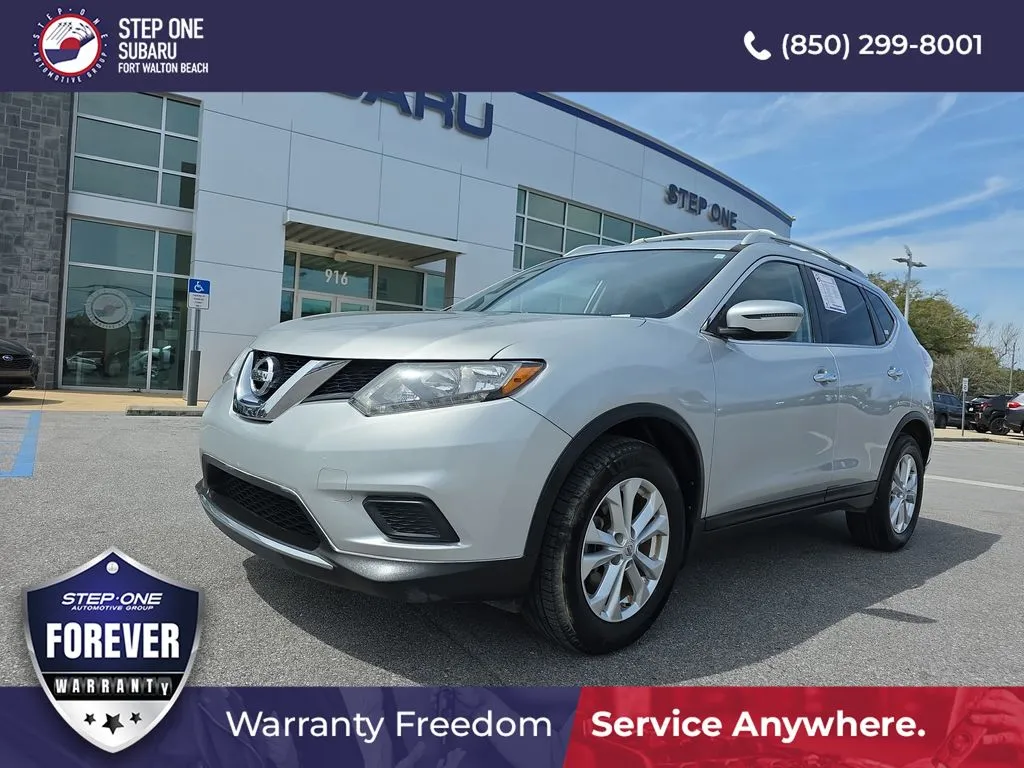 Silver 2016 Nissan Rogue SV for sale in Fort Walton Beach, FL