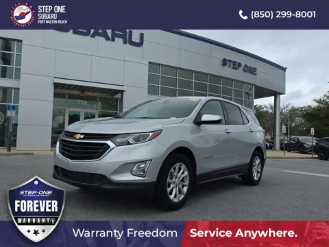 Silver 2018 Chevrolet Equinox LT for sale in Fort Walton Beach, FL