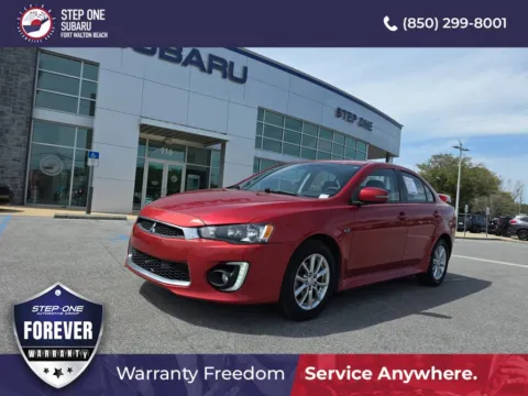 Red 2016 Mitsubishi Lancer ES for sale in Fort Walton Beach, FL