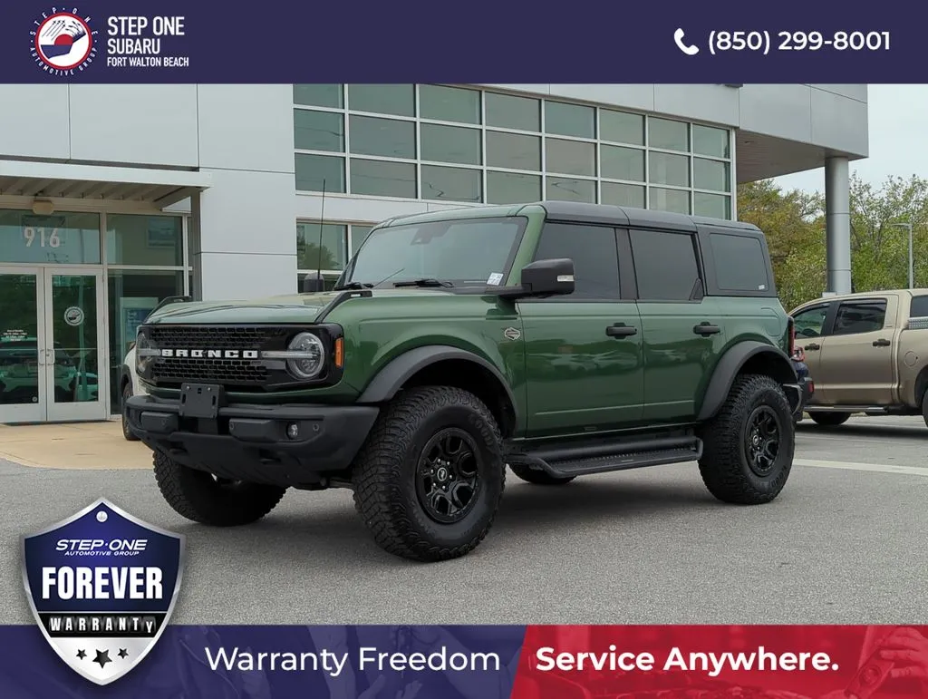 Green 2022 Ford Bronco Wildtrak for sale in Fort Walton Beach, FL
