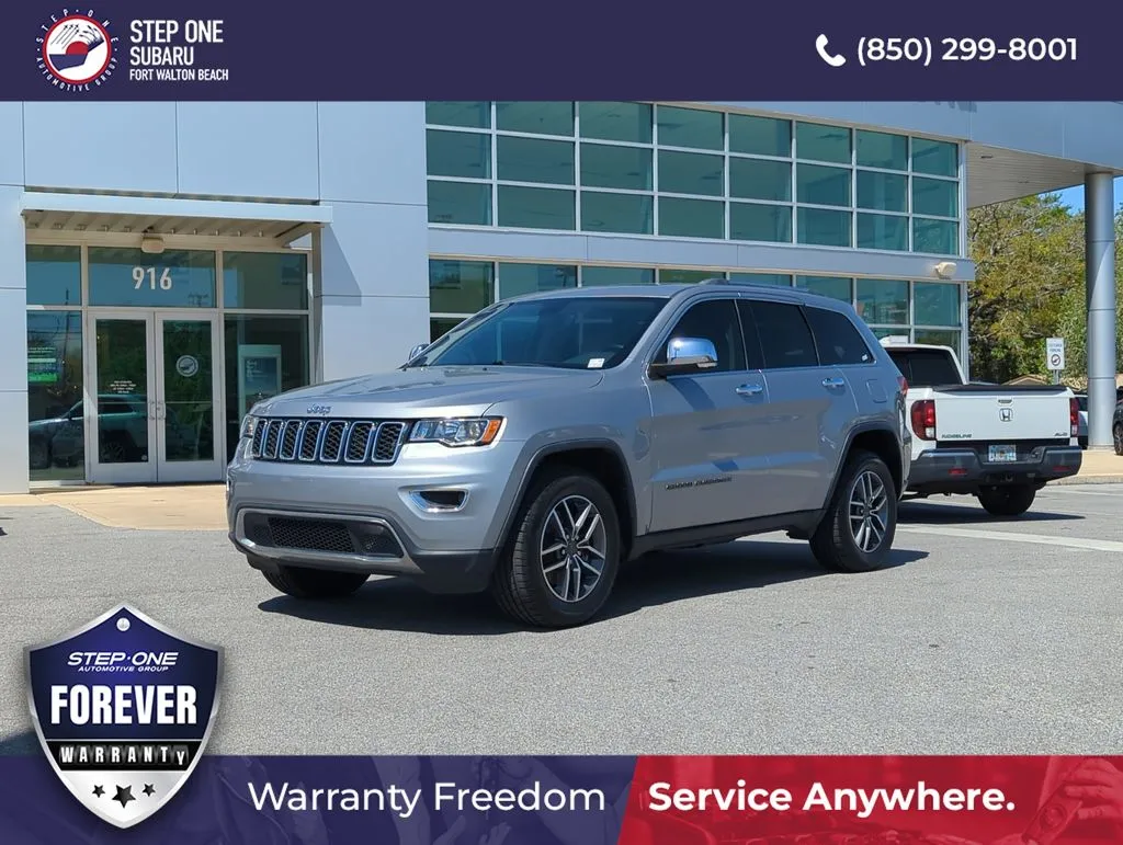 Silver 2021 Jeep Grand Cherokee Limited for sale in Fort Walton Beach, FL