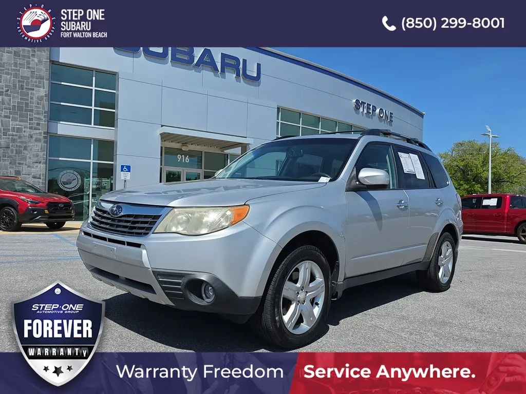 Silver 2010 Subaru Forester 2.5X for sale in Fort Walton Beach, FL