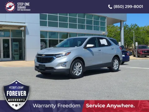 Silver 2018 Chevrolet Equinox LT for sale in Fort Walton Beach, FL