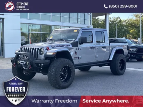 Silver 2020 Jeep Gladiator Rubicon for sale in Fort Walton Beach, FL