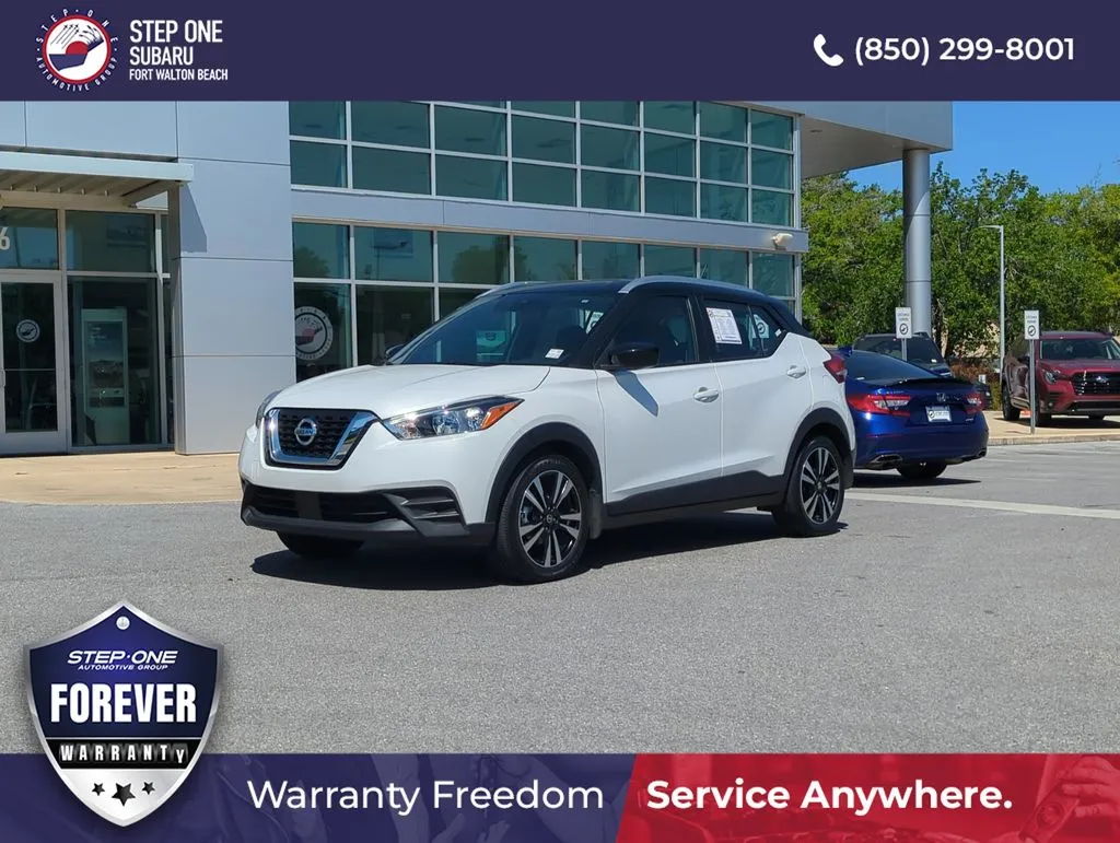 White 2020 Nissan Kicks SV for sale in Fort Walton Beach, FL