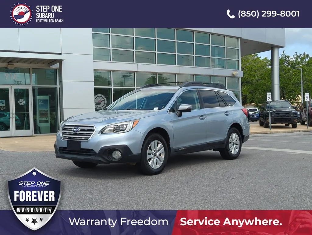 Silver 2017 Subaru Outback 2.5i Premium for sale in Fort Walton Beach, FL