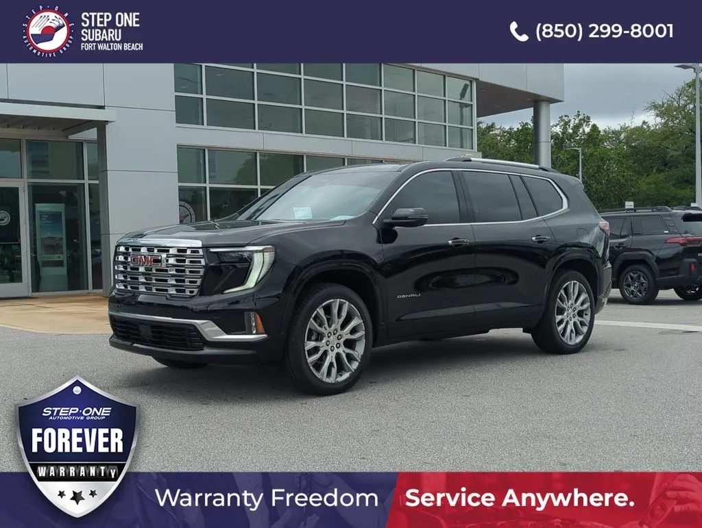 Black 2025 GMC Acadia Denali for sale in Fort Walton Beach, FL