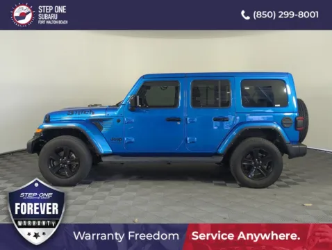 More photos of 2021 Jeep Wrangler Unlimited Sahara Altitude at Step One Subaru Fort Walton Beach, FL