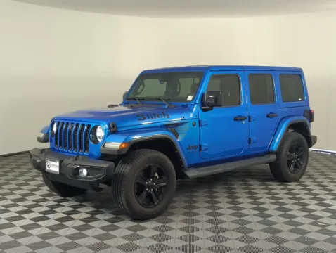 Blue 2021 Jeep Wrangler Unlimited Sahara Altitude for sale in Fort Walton Beach, FL