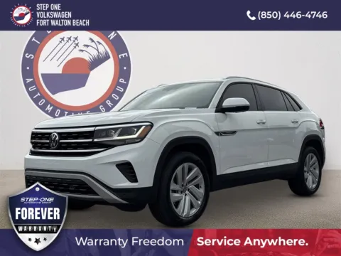 White 2023 Volkswagen Atlas Cross Sport 3.6L V6 SE w/Technology for sale in Fort Walton Beach, FL