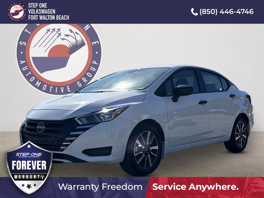 White 2024 Nissan Versa 1.6 S for sale in Fort Walton Beach, FL