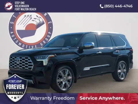 Black 2024 Toyota Sequoia Capstone for sale in Fort Walton Beach, FL