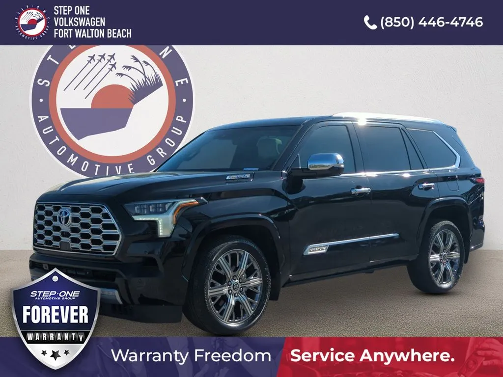 Black 2024 Toyota Sequoia Capstone for sale in Fort Walton Beach, FL