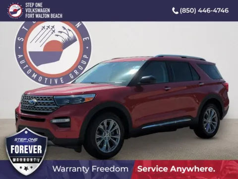 Red 2023 Ford Explorer Limited for sale in Fort Walton Beach, FL