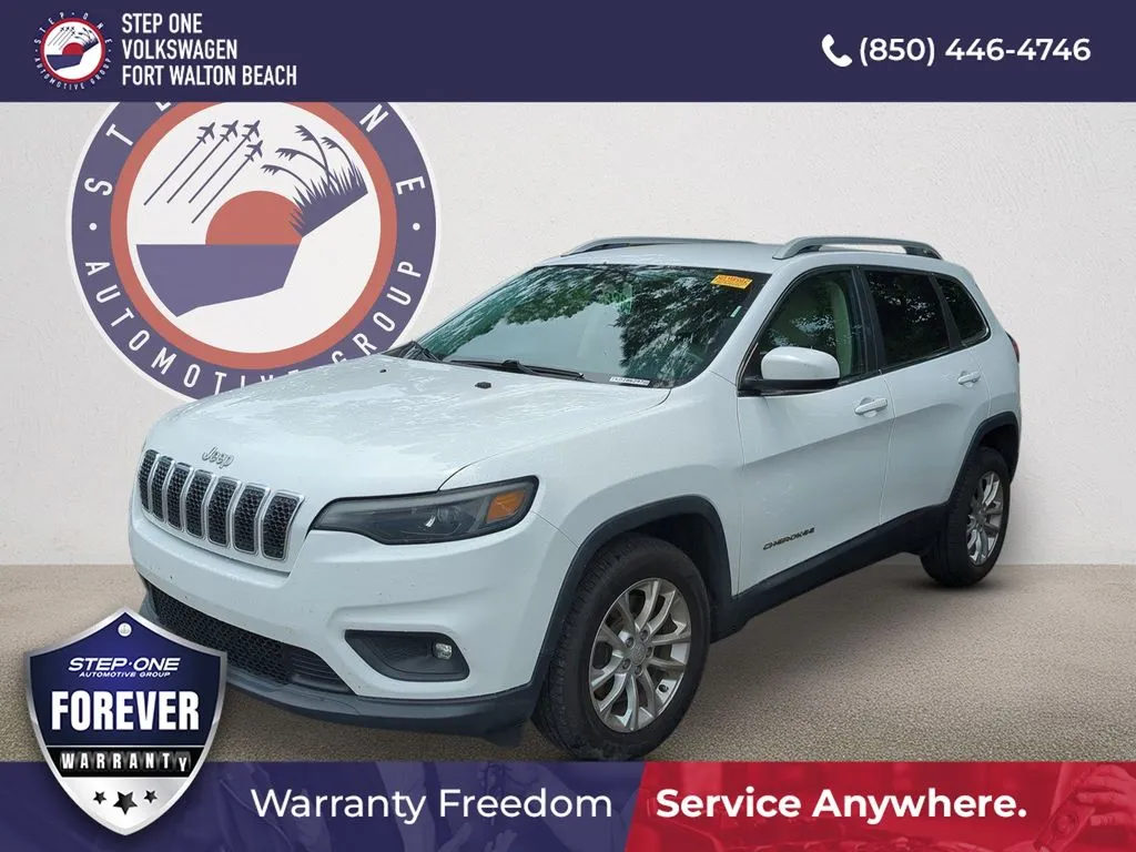 White 2019 Jeep Cherokee Latitude for sale in Fort Walton Beach, FL