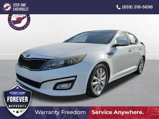 White 2015 Kia Optima EX for sale in Bessemer, AL