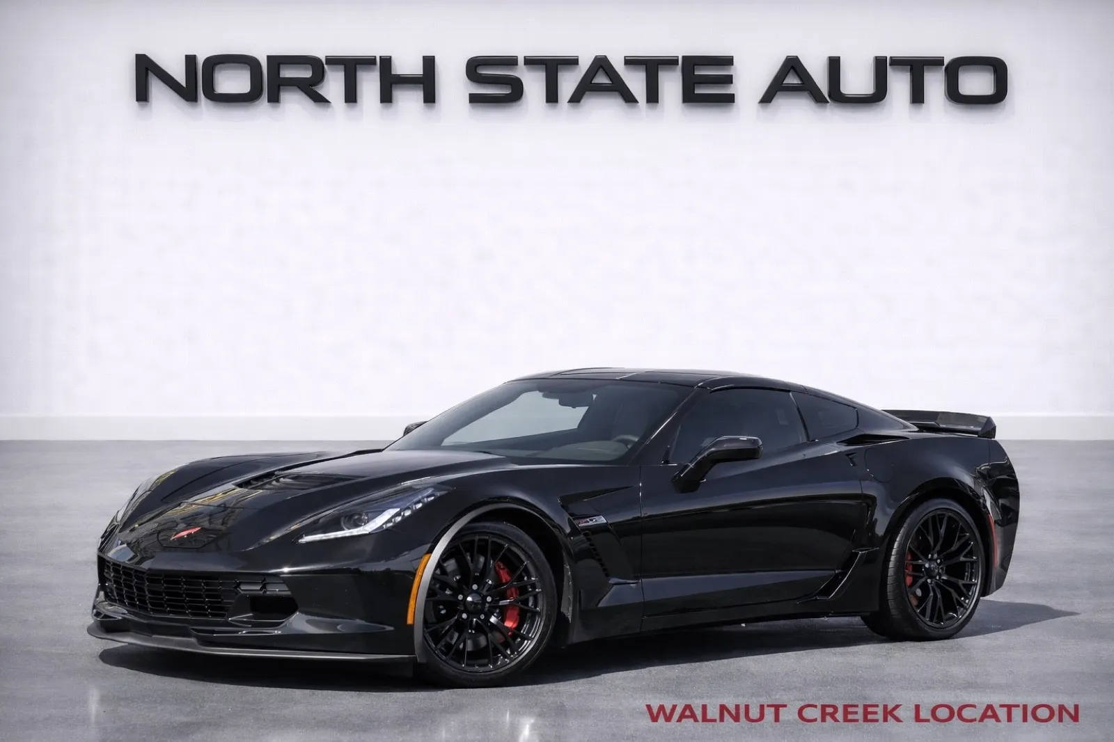 Black 2016 Chevrolet Corvette Z06 1LZ for sale in Walnut Creek, CA